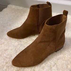 Lucky Brand Suede Booties